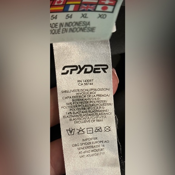 Spyder‎ Mens XL Pull on elastic waistband gray quick dry pockets logo shorts - Picture 9 of 9